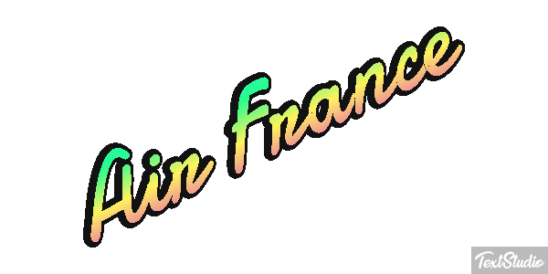 Air France Efekt tekstowy