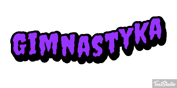 Gimnastyka Efekt tekstowy