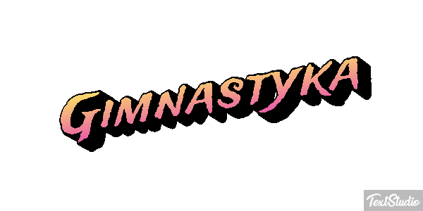 Gimnastyka Efekt tekstowy