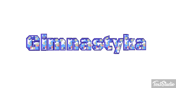 Gimnastyka Efekt tekstowy