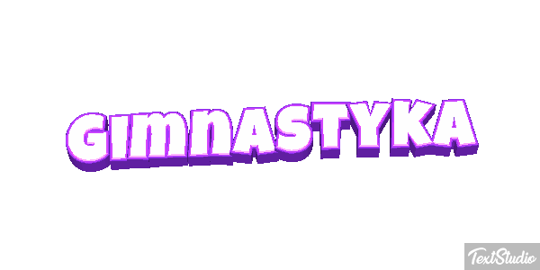 Gimnastyka Efekt tekstowy