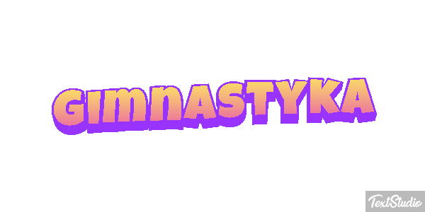Gimnastyka Efekt tekstowy