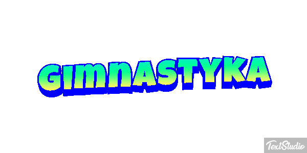 Gimnastyka Efekt tekstowy