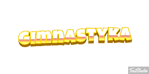 Gimnastyka Efekt tekstowy