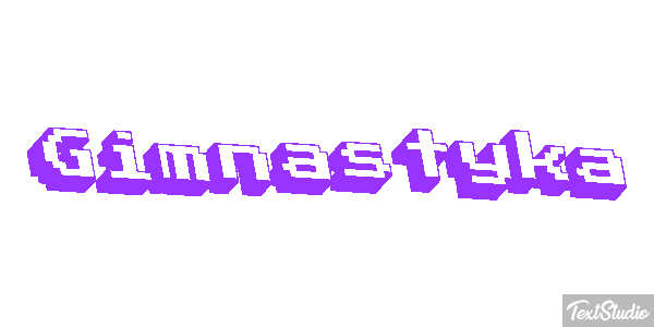 Gimnastyka Efekt tekstowy