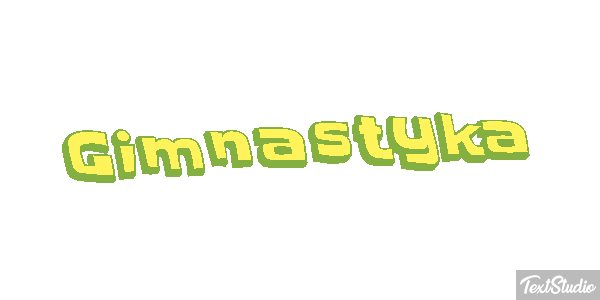 Gimnastyka Efekt tekstowy