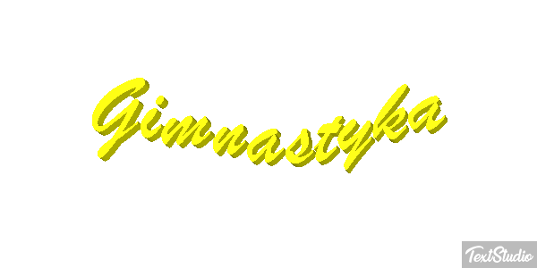 Gimnastyka Efekt tekstowy