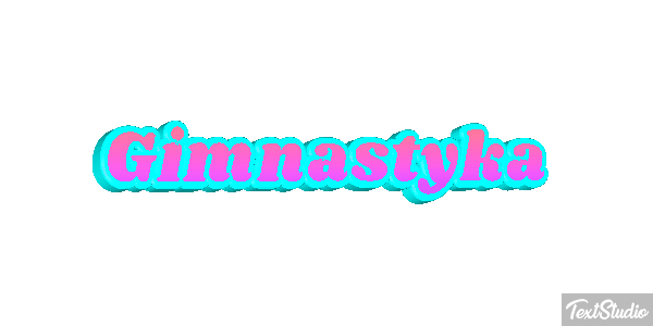 Gimnastyka Efekt tekstowy