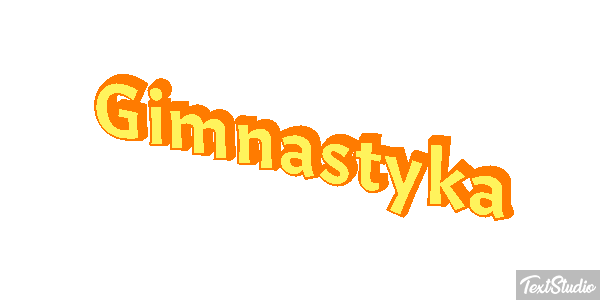 Gimnastyka Efekt tekstowy