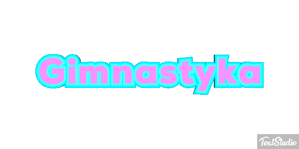 Gimnastyka Efekt tekstowy