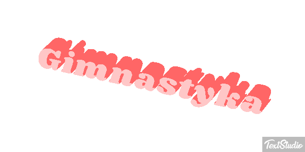 Gimnastyka Efekt tekstowy
