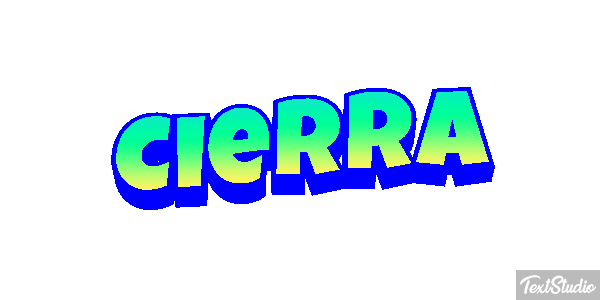 Cierra テキスト効果