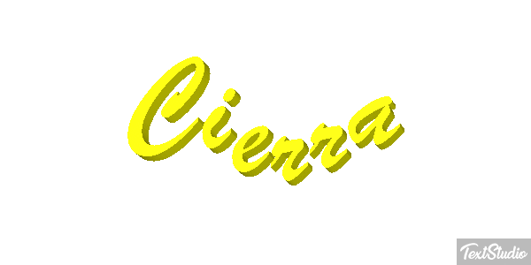 Cierra テキスト効果