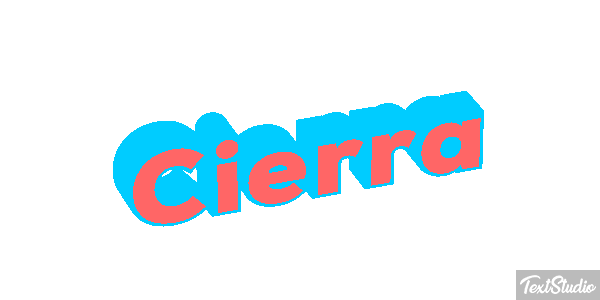 Cierra テキスト効果