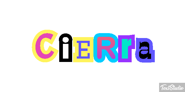 Cierra テキスト効果