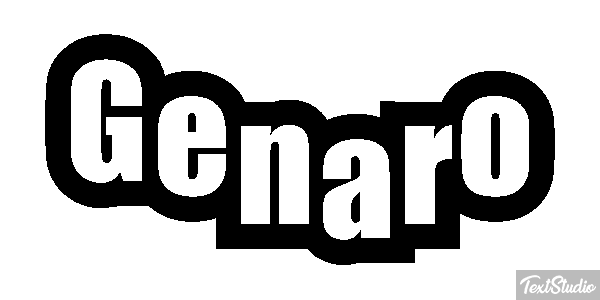 Genaro Texteffekt