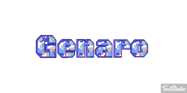 Genaro Texteffekt