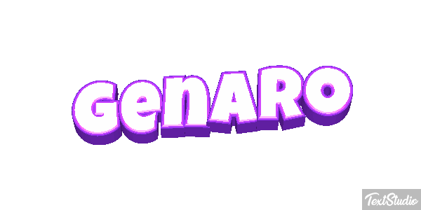 Genaro Texteffekt