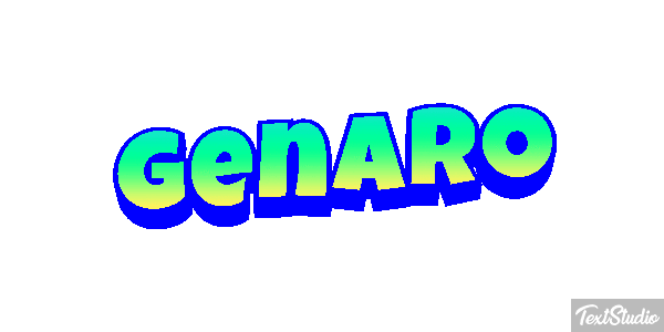 Genaro Texteffekt