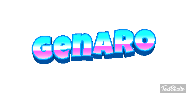 Genaro Texteffekt