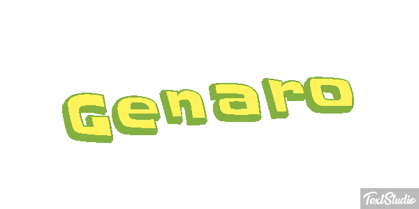 Genaro Texteffekt