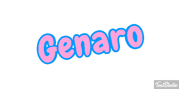Genaro Texteffekt