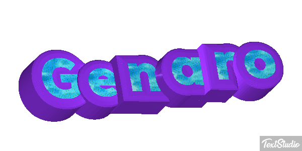 Genaro Texteffekt