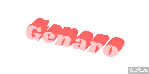 Genaro Texteffekt