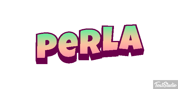 Perla Efekt tekstowy