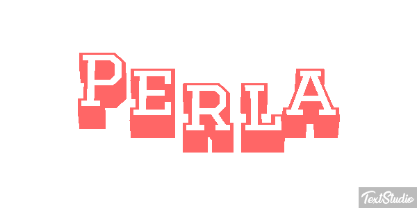Perla Efekt tekstowy