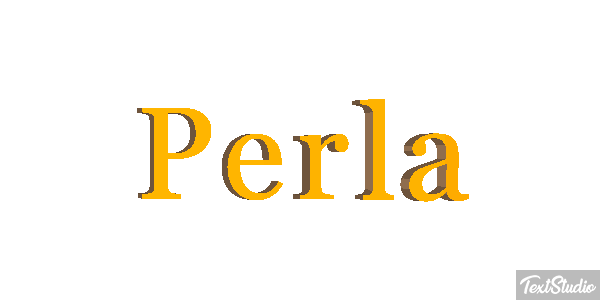 Perla Efekt tekstowy