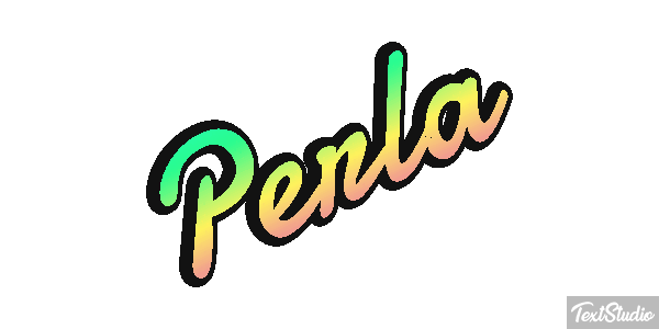 Perla Efekt tekstowy