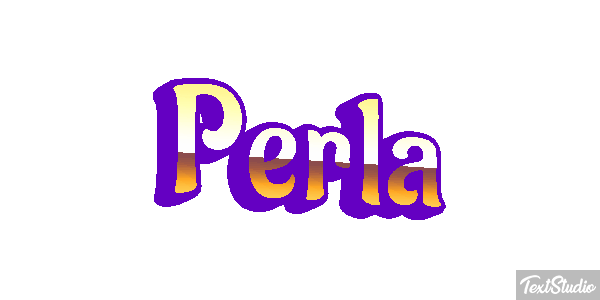 Perla Efekt tekstowy