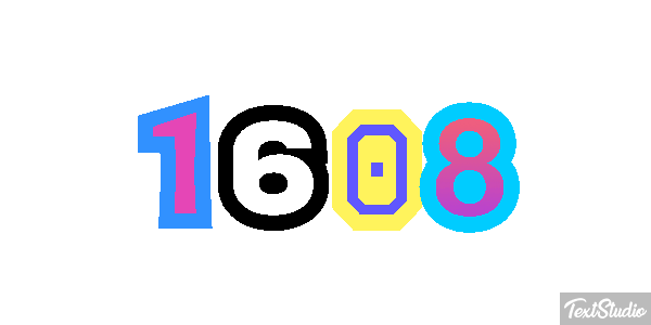 1608 Texteffekt