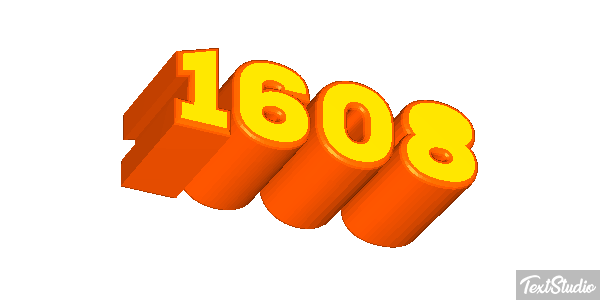1608 Texteffekt