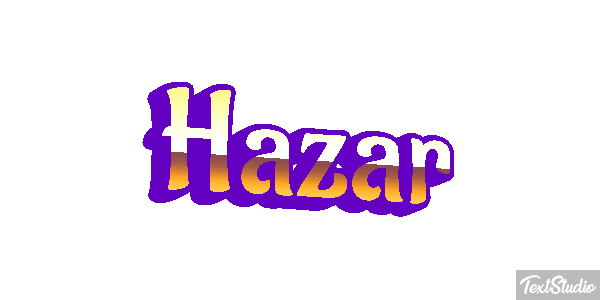 Hazar Efecto de texto