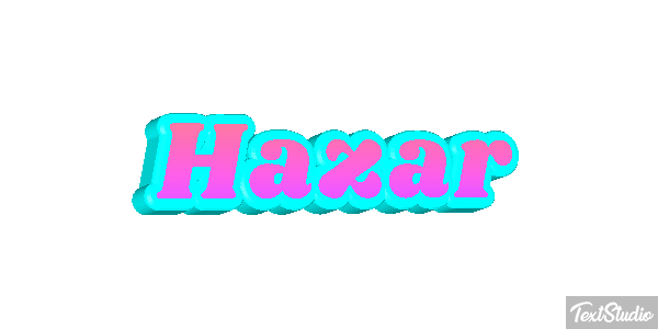 Hazar Efecto de texto