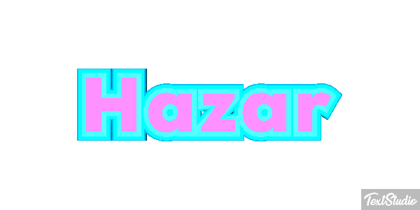 Hazar Efecto de texto