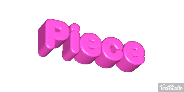 Pièce Текстовый эффект