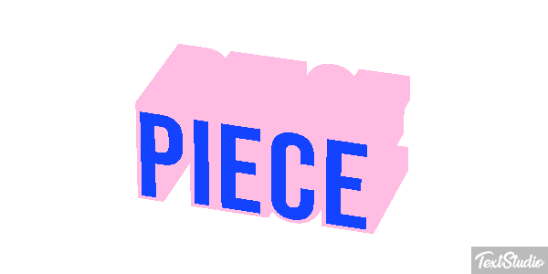 Pièce Текстовый эффект