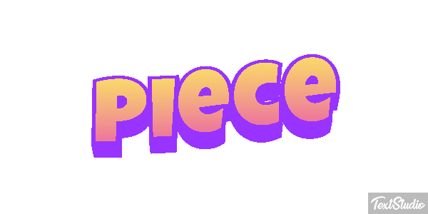 Pièce Текстовый эффект