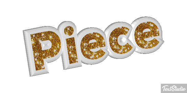 Pièce Текстовый эффект