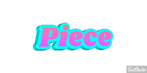 Pièce Текстовый эффект