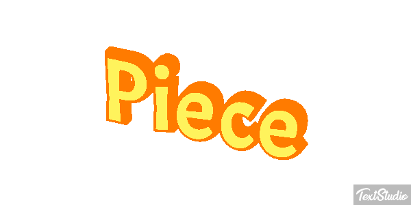 Pièce Текстовый эффект