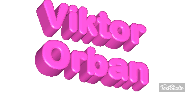 Viktor Orbán Efecto de texto