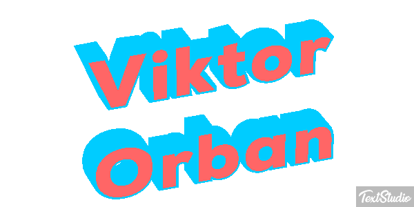 Viktor Orbán Efecto de texto