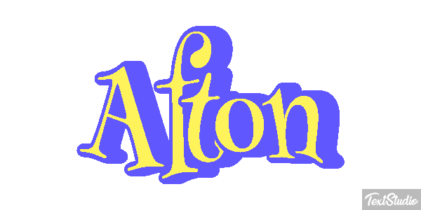 Afton Text effect