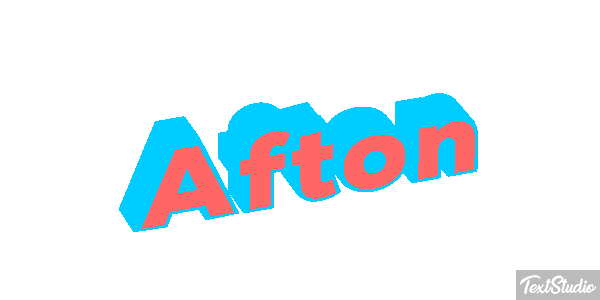 Afton Text effect