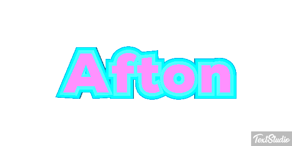 Afton Text effect