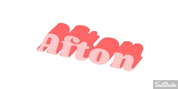 Afton Text effect